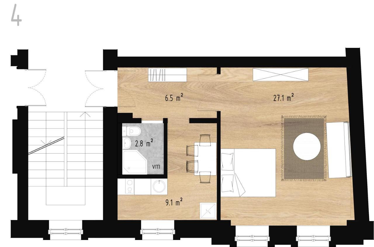 Апартаменти Cozy Storie'S Ap, 47Sqm, Renovated 2020, Free Parking Рига Екстер'єр фото